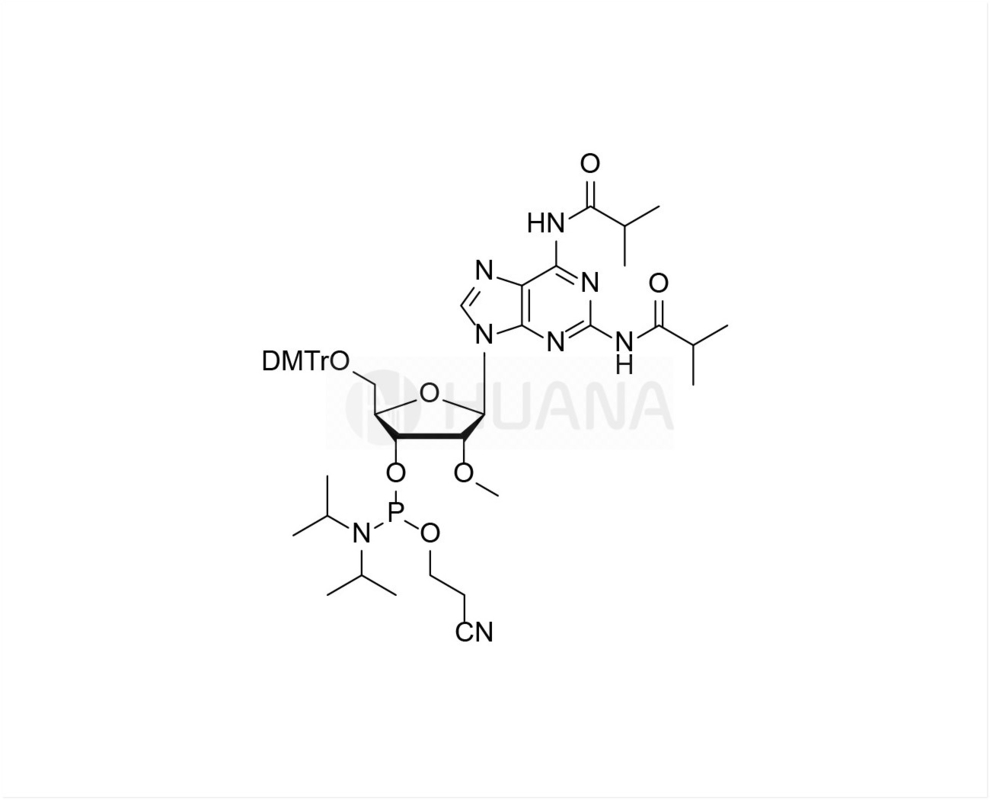 DMTr-2'-O-Me-N2,N6-Diibu-2-Amido-rA-3'-CE-Phosphoramidit